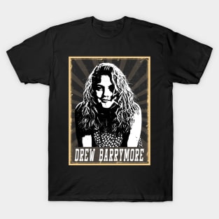 80s Style Drew Barrymore T-Shirt